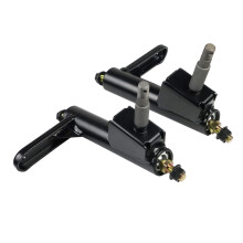 Reliable Steering Knuckles Spindle Anti rusts Steering Knuckles for Kart KT196 Black
