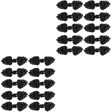20Pièces Boutons Décoratifs Style Chinois Couture Durable