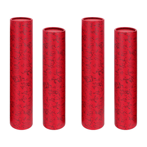 2Pièces Tube De Stockage Pour Œuvres Calligraphiques