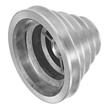 Zilveren Aluminium Borstel Riem Voor Huisboormachines