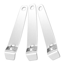 3Pièces Ouvre-Bouteilles Multifonction Petit Format Acier Inoxydable