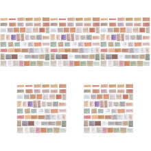 600Pièces Autocollants Scrapbooking DIY Multi-Couleurs Citations