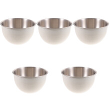 5Pièces Bols Beige Cuisine Mixage Salade Cuisson