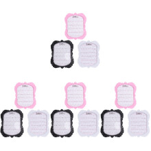 12Pièces Présentoirs Nails Gel Couleur Petite Taille Matériel ABS