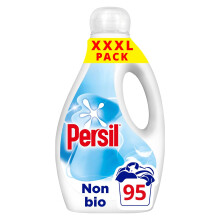 Persil Non Bio Laundry Washing Liquid Detergent outstanding stain removal in quick & cold washes tough on stains