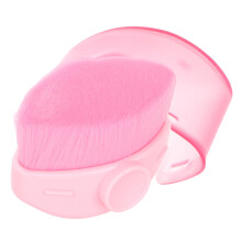 Brosse Rose Dense Pour Fond Liquide Et Poudre Portable