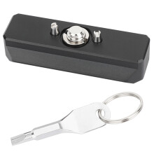 Thin Photography Bar Double Head Locking Mechanism Rail for Multiple Device