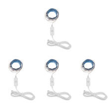 4Pièces Bande LED Étanche Souple, Pour Maison Placard