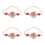 4Pièces Motif Trèfle En 1