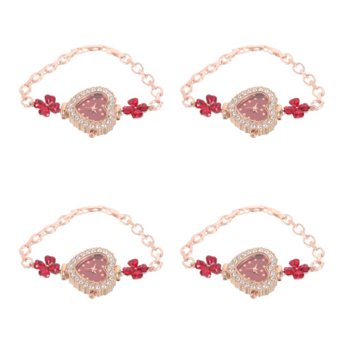 4Pièces Motif Trèfle En