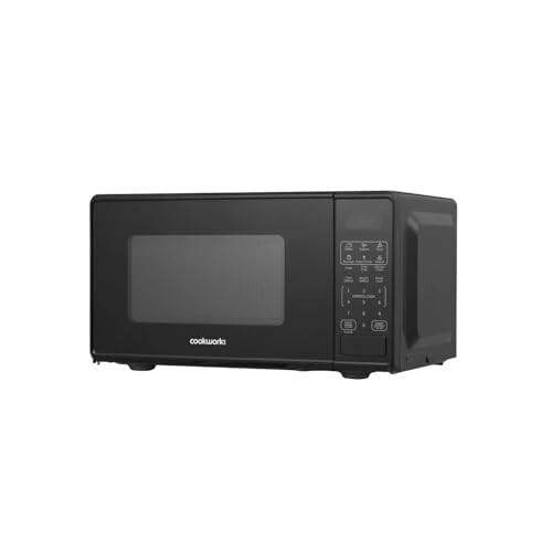 700W Digital Microwave - Black 1