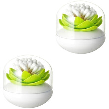 2Pièces Organisateur Vert Clair Lotus Pour Salle De Bain Cuisine