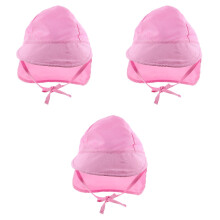 3Pièces Chapeau Rose Protection Extérieur