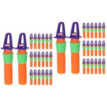 40Pièces Prolongateur Crayon Plastique Assorti Pour Dessin Et Peinture