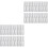 40Pièces Flacons Rechargeables Spray Verre Portable 1