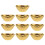 40Pièces Lingots Miniatures Dorés Pour Accessoires Maison Décor 1