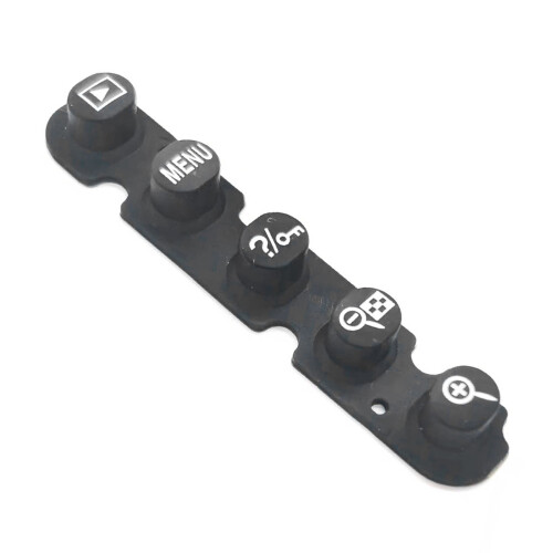 Camera Button Body Rear Back Button Rubber Cover Key Replacement For D90