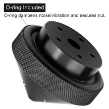 Tuerca de Apoyo del Motor de Pesca por Curricán Eliminador Compatible con la Tuerca de Apoyo del Motor MotorGuide GFEL--BK-DP G-Force