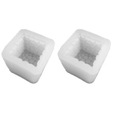 2Pièces Moules Silicone Mini Gâteaux Pour Cuisine