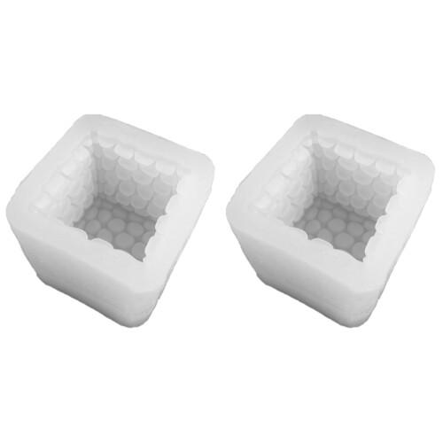 2Pièces Moules Silicone Mini Gâteaux Pour Cuisine