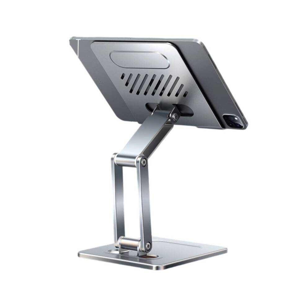 Laptop Stand For Desk Ergonomic Foldable Computer Stand Adjustable Height Stand Silver 7695001482738
