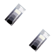 2Pièces Fil À Broder Portable Gris Pour Couture, Tricot Artisanat