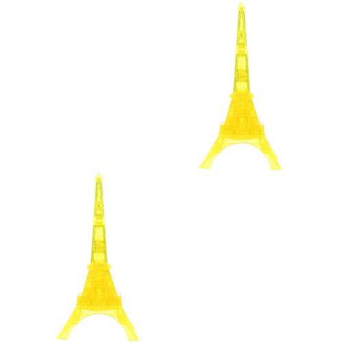 2Ensembles Puzzle 3D Tour Eiffel Jouet Éducatif Enfant