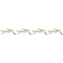 4Pièces Support D’encens Branché En Céramique Couleurs Vives Mobile