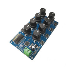 8 Channel Motor Knob Series Port Control Board for Robotics and Automation Projects