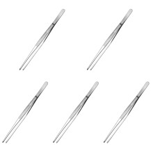 5Pièces Pince À Glace Fine Acier Inoxydable Lustre Miroir Pour Bar
