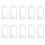 80Pièces Boîtes Transparentes PVC Pour Cadeaux 1
