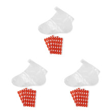 3Ensembles Protections Pieds Hydratantes Usage Unique Plastique