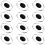 12Pcs Transparent Lens Protector Light Shield Cover For Glasses Protective 1