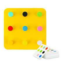 Color Recognition sensory Toy For Fine Motor Practice And Early Childhood Education Yellow