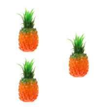 3Pièces Accessoires Ananas Factices Résistants Pour Décor
