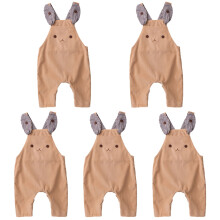 5Pièces Ensemble Photo Bébé - Khaki Tenue Adorable