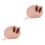 2Pièces -Monnaie Rose Pour , 1