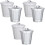 6Pièces Poubelles Compactes Multicolores Pour Table Bureau 1