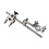 Drum Hardware Multilayer Clamp System Ergonomic Height Control Metal Texture 1