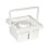 Portable Brush Cleaning Container With Lid 24 Compartments For Organized Storage 1