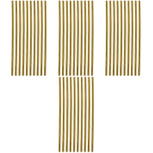 80Pièces Accessoires Bandes Ventilation Or ABS