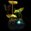 lotusblad tafelfontein mini waterfall decor voor woonkamer 1