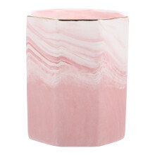 3Pièces Porte-Makeup Rose Pour Rangement Pinceaux Bureau