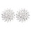 Crystal Verwisselbaar Bruiloft Decoratieve Clip 1