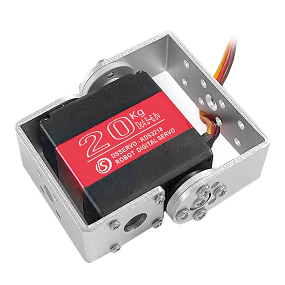Accuracy Digital Servo 20Kg Torque 180 270 Degree Rotation Metal Gear 180 Degrees 7696002592471