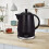 Maestro MR069 ceramic kettle, 1.5l capacity, 1500W, black, UK plug 4