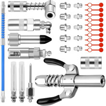 Grease Mouthpiece Grease Tool Lubricator Connection Nipple for All Types Grease
