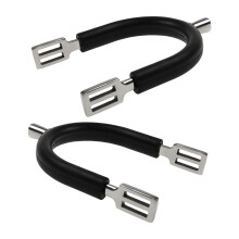 Rubber Covered Bumper Horse Spur Western Cowboy Spur Mens Roping Spur Enduring