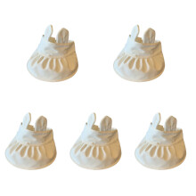 5Pièces Casquettes Été Blanches Bébé Confortables Et Respirantes