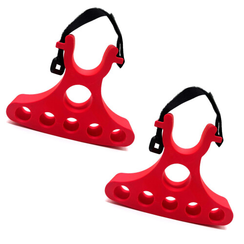 2Pcs Bicycles Inverted Stabilizer Portable Bicycle Repair Handlebars Bracket Red
